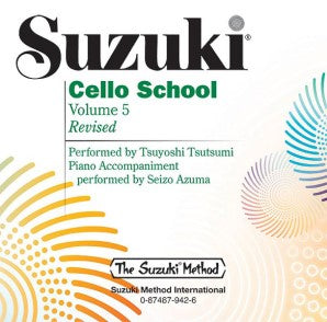 Suzuki Cello School Volume 5 CD