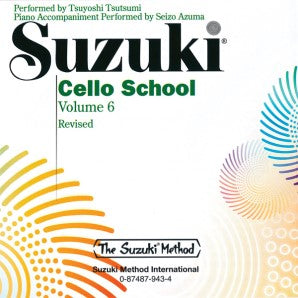Suzuki Cello School Volume 6 CD