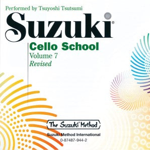Suzuki Cello School Volume 7 CD