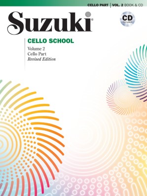 Suzuki Cello School Volume 2 Book/CD