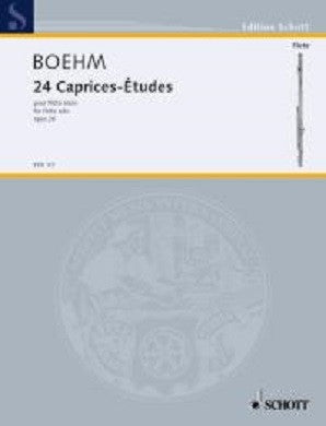 Boehm - 24 Caprices For Flute (Schott)