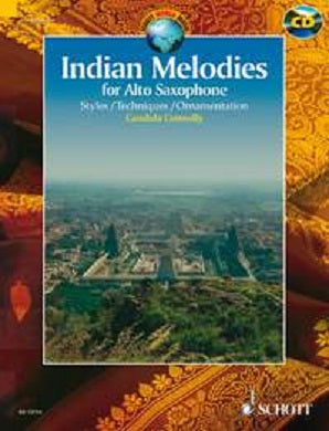 Indian Melodies ASax Bk/Cd