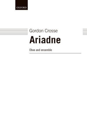 Crosse, Gordon - Ariadne Oboe/Piano