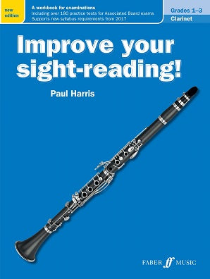 Harris , Paul Improve your Sight Reading Clarinet Grades 1-3