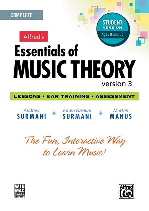 Alfred's Essentials of Music Theory: Software Version 3 CD-ROM Student Edition Complete Volume