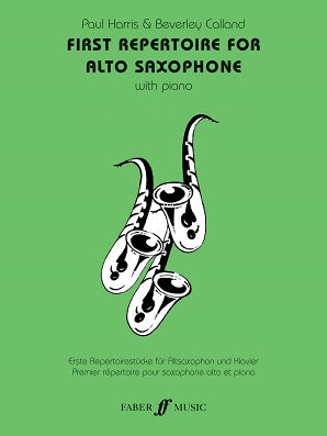 First Repertoire for Alto Saxophone with Piano