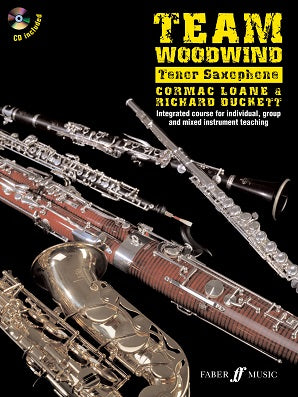 Team Woodwind Tenor Saxophone Book/CD