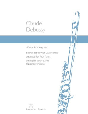 Debussy, C - Deux Arabesques Arranged for Four Flutes