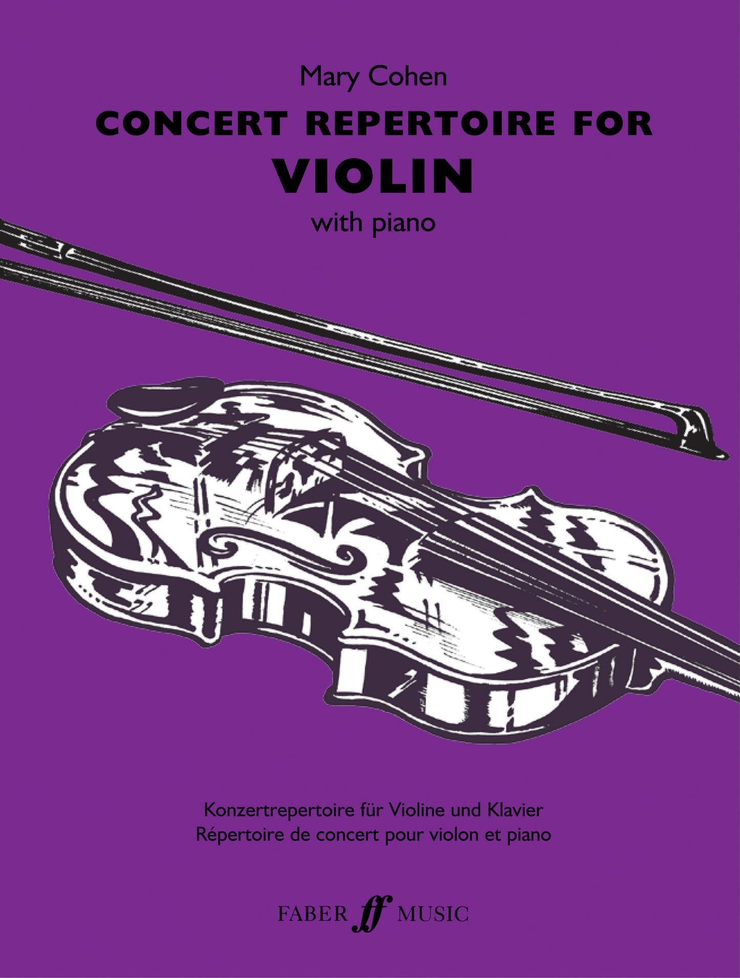 Concert Repertoire for Violin- Violin/Piano