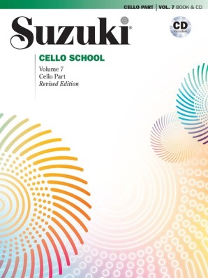 Suzuki Cello School Volume 7 Book/CD