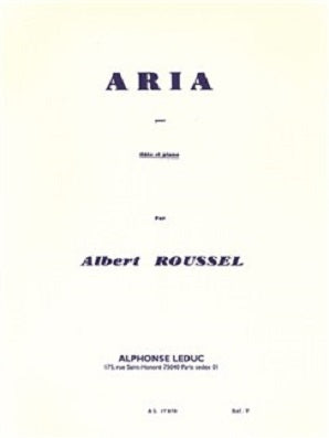 Roussel, Albert - Aria for Flute and Piano