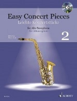 Easy Concert Pieces for Alto Saxophone 2 Book/CD