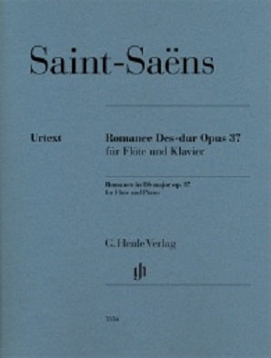 Saint-Saens ,Camille - Romance Op. 37 for Flute and Piano