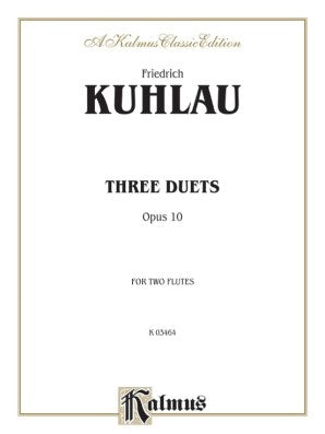 Kuhlau- Three Duets Opus 10 for Two Flutes