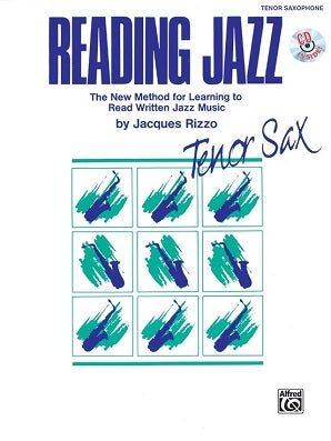 Rizzo Jacques -  Reading Jazz Tenor Saxophone Book/CD