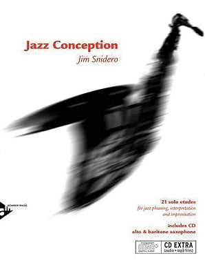Jazz Conception for Alto & Baritone Sax Book/CD