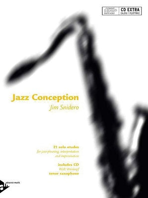 Jazz Conception for Tenor & Soprano Sax Book/CD