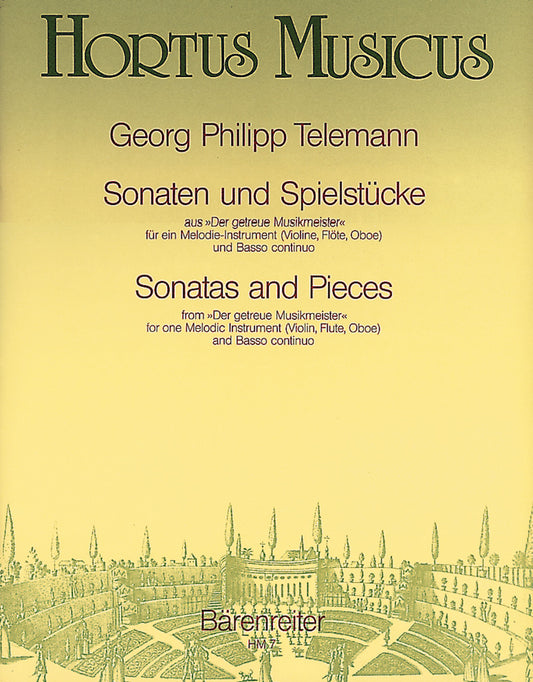 Telemann, Sonatas and Pieces for Oboe and Continuo