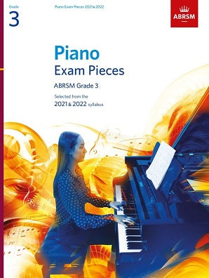 ABRSM Piano Exam Pieces Grade 3 2021-22 Book