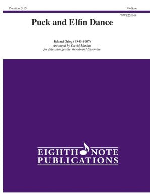 Grieg Edvard- Puck and Elfin Dance Flexible Wind Ensemble