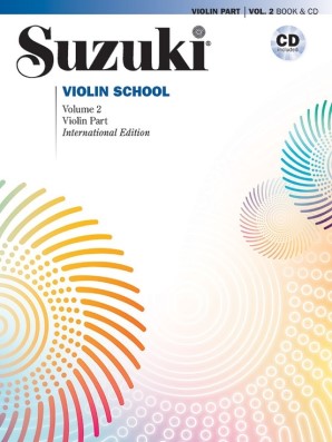 Suzuki Violin School Volume 2 Book/CD (Hahn)