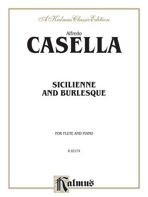 Casella Sicilienne and Burlesque Flute & Piano