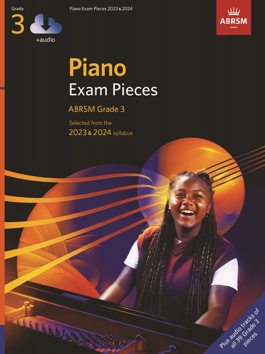 ABRSM Piano Exam Pieces Grade 3 23-24 Book/Online Audio