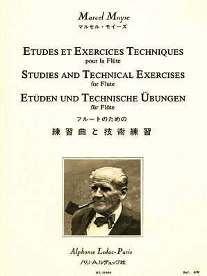 Moyse, Marcel - Studies And Exercises Techniques For Flute