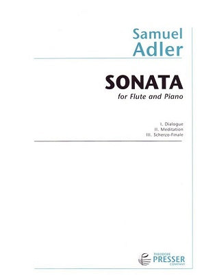 Adler, S - Sonata for flute and piano