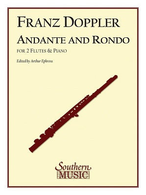 Doppler - Andante and Rondo, Op. 25 for 2 Flutes and Piano