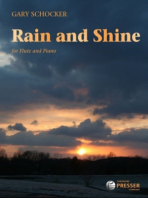 Schocker, G - Rain & Shine for flute and piano