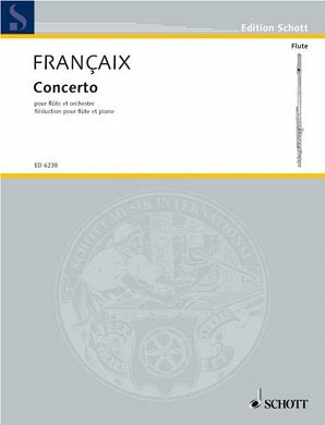 Francaix, Jean - Concerto for Flute and Orchestra