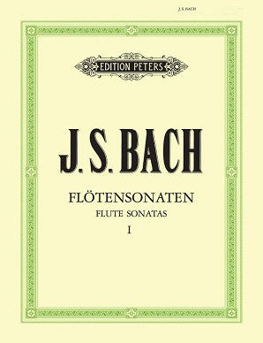 Bach J S - Sonatas Vol 1 (Urtext) BWV 1030 - 1032 (Peters) FLT/PNO/CD