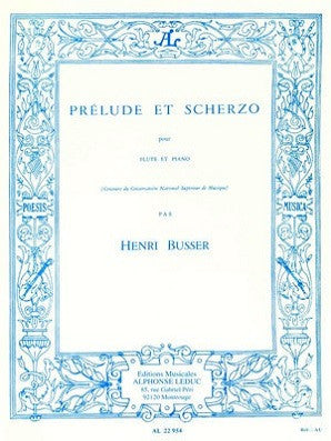 Busser, H - Prelude et Scherzo Op. 35 (Leduc)