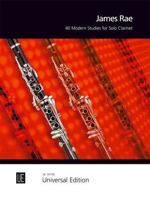 Rae, James 40 Modern Studies for Solo Clarinet