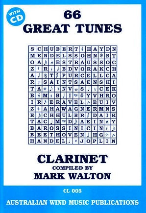 Walton, M - 66 Great Tunes for Clarinet