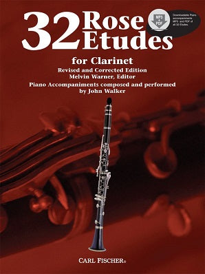 Rose, C 32 Etudes for Clarinet