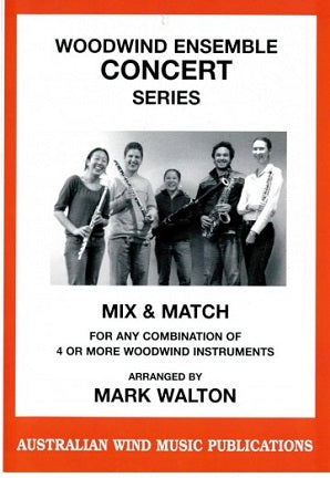 Walton , Mark - Forbes Fiesta - woodwind ensemble