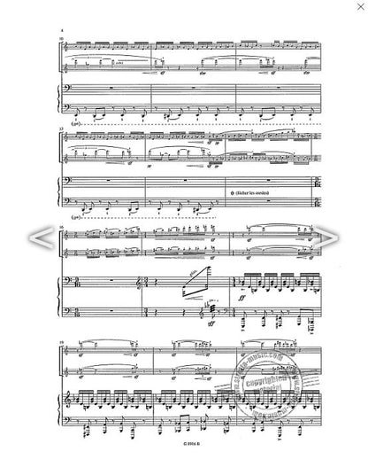 Connesson , Guillaume -Techno Parade for: Flute, clarinet, piano