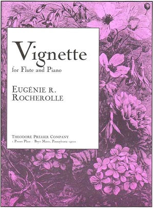 Rocherolle, Eugenie  - Vignette For Flute and Piano