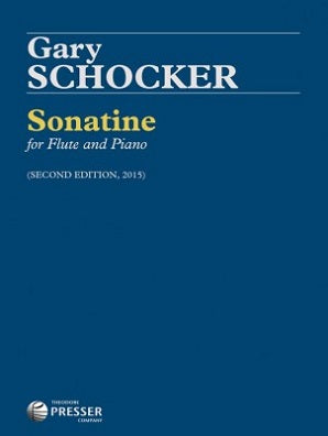 Schocker , Gary - Sonatine For Flute and Piano