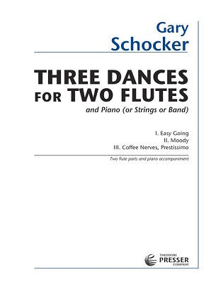 Schocker, G - Three Dances for Two Flutes (Presser)