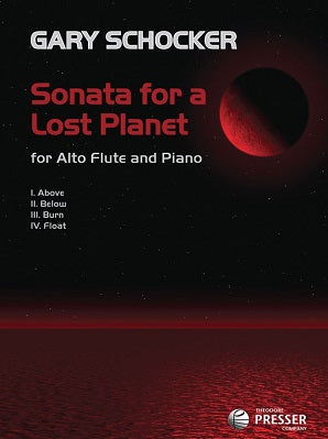 Schocker, G -  Sonata for a Lost Planet for alto flute