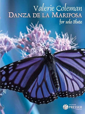 Coleman, Valerie  - Danza De La Mariposa For Solo Flute