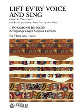 J. Rosamond Johnson - Lift Ev'ry Voice And Sing Concert Variations For Flute And Piano
