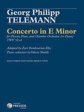 Telemann, Georg Philipp - Double Concerto in E Minor  Arranged by Zart Dombourian-Eby & Valerie Shields