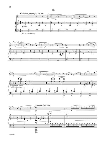 Harberg, Amanda -  Sonata for Piccolo and Piano