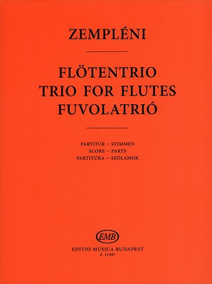 Zempléni , László - Trio for Flutes