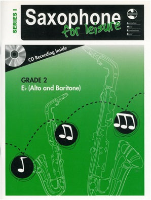Saxophone For Leisure Grade 2 E Flat Bk/Cd Ser 1