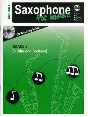 Saxophone For Leisure Grade 3 E Flat Bk/Cd Ser 1